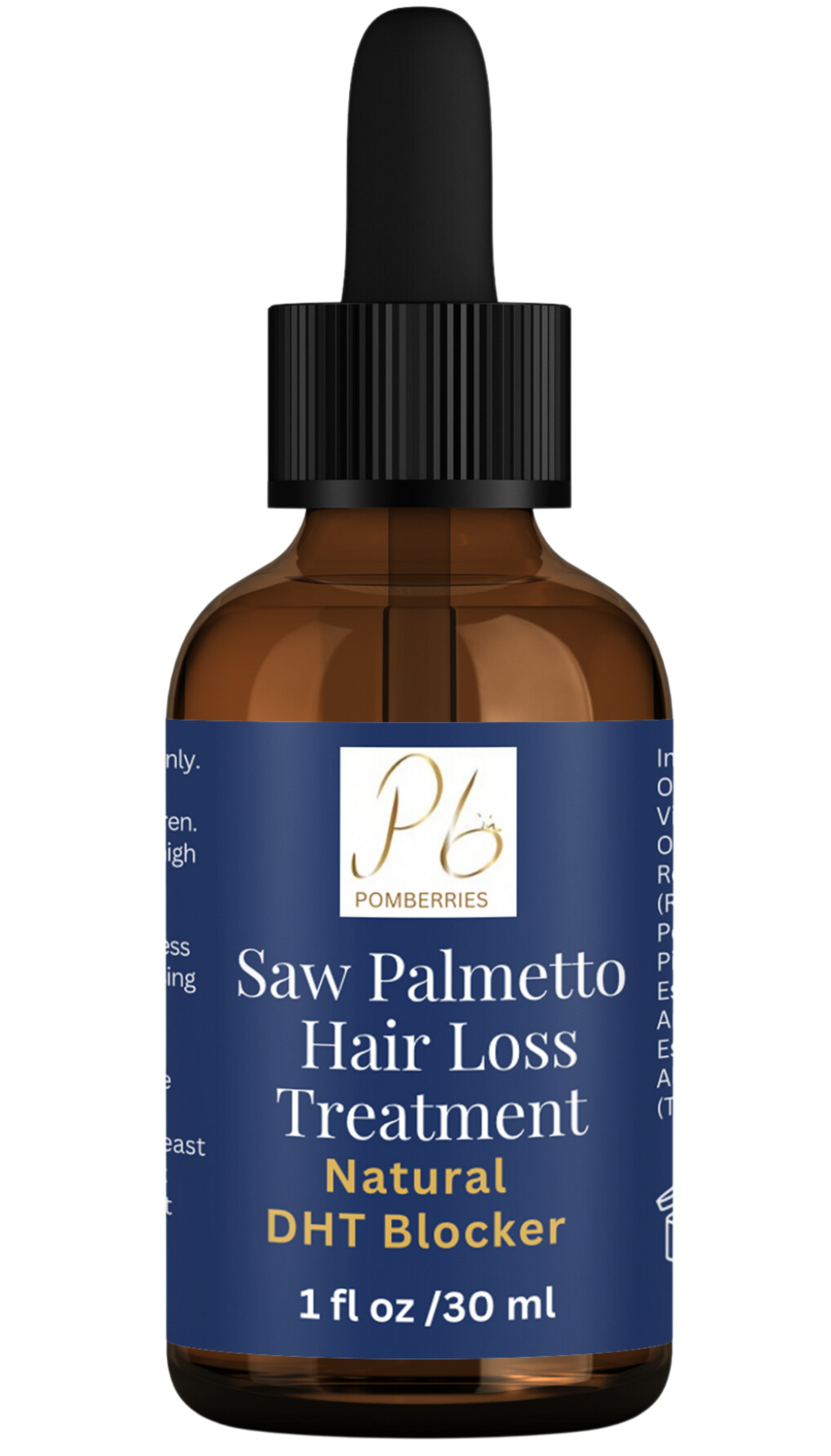 Saw Palmetto Oil Hair Loss Treatment with Rosemary Essential, Tea Tree Essentail, Peppermint Essential, Lavender Essential Oil & Pumpkin Seed Oil for Hair Growth & Strenthning for Men & Women