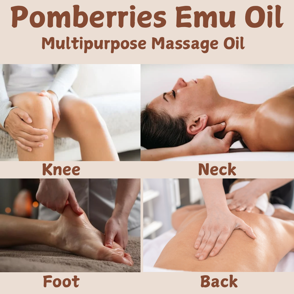 Emu Oil- 100% Pure Natural Australian Emu Oil, Refined, Unscented, Anti-Aging Skin Moisturizer, Hydrating Face & Body Oil, Emu Oil for Pain Relief