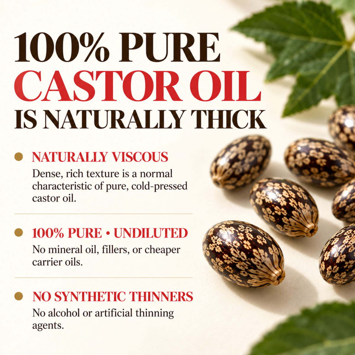 Pomberries USDA Organic Castor Oil 16 Fl Oz + Rosemary Essential Oil 10 mL, Cold-Pressed Glass Pump Bottle