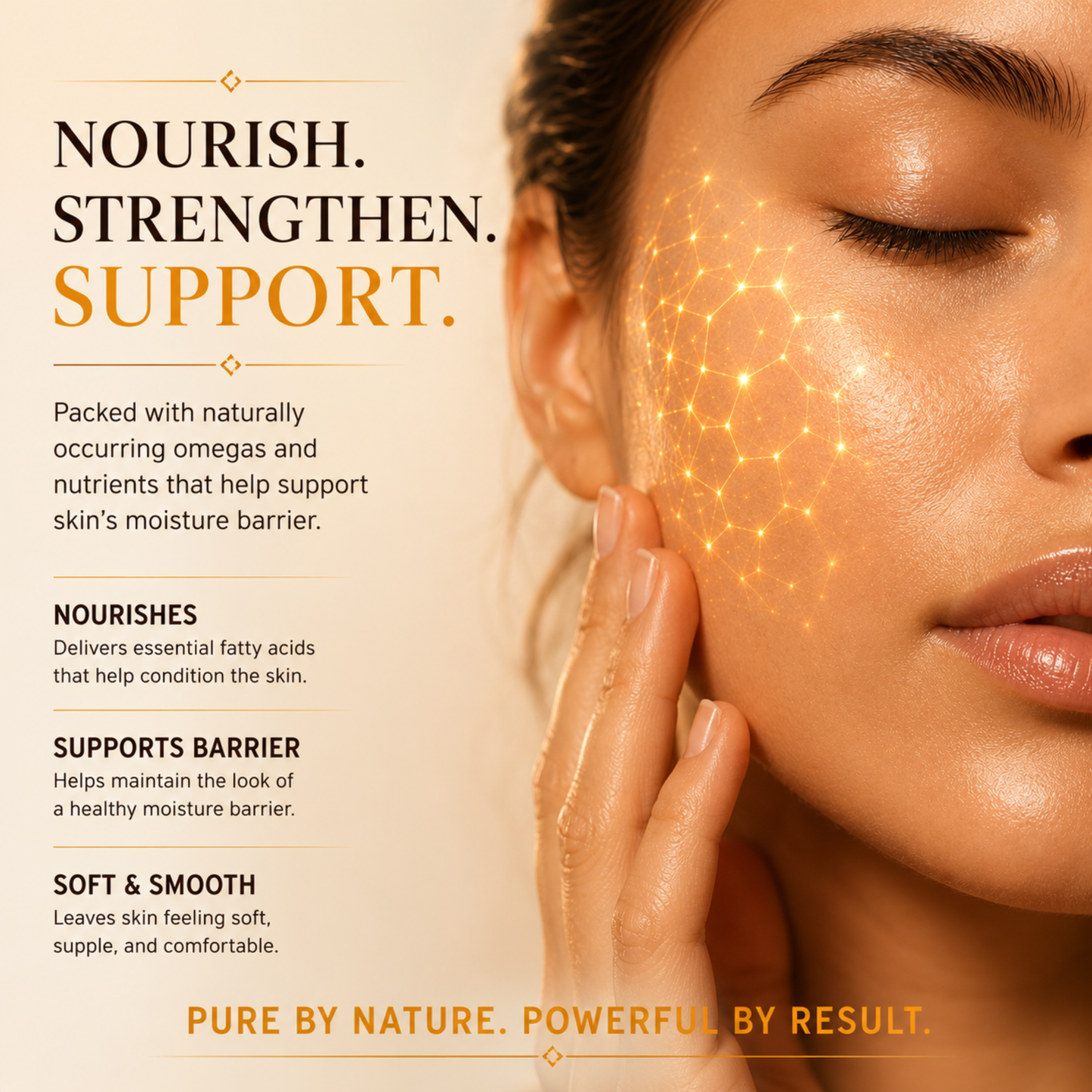 Sea Buckthorn Seed Oil – 100% Pure, Cold-Pressed & Unrefined | Natural Moisturizer for Face, Hair, Skin & Nails – Radiance & Youthful Glow – 2 fl oz Amber Glass Bottle